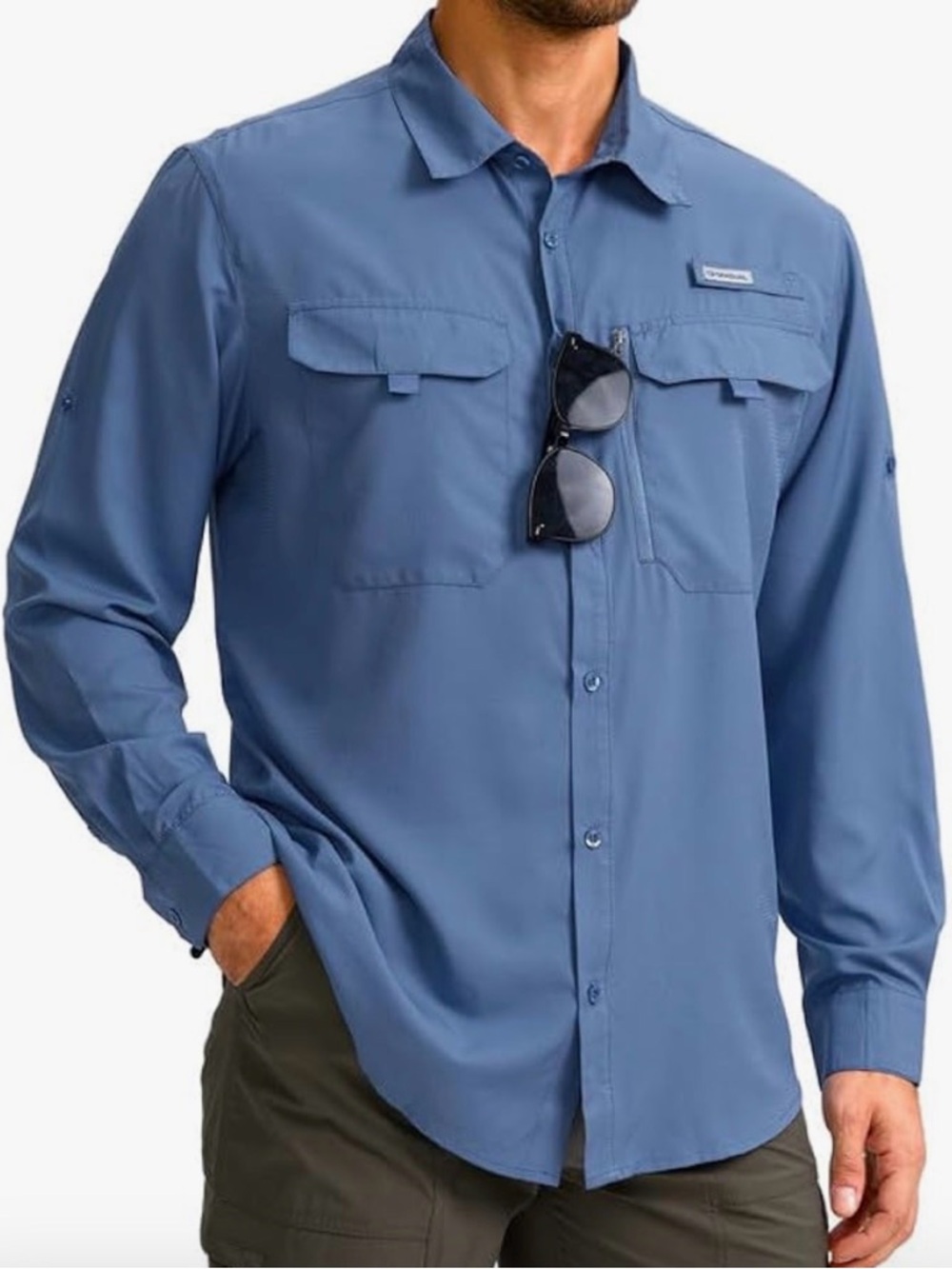 G-Grafual Mens Fishing Shirt 3XL